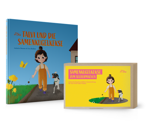 Geschenkset "Talvi und die Samenkugelkekse"